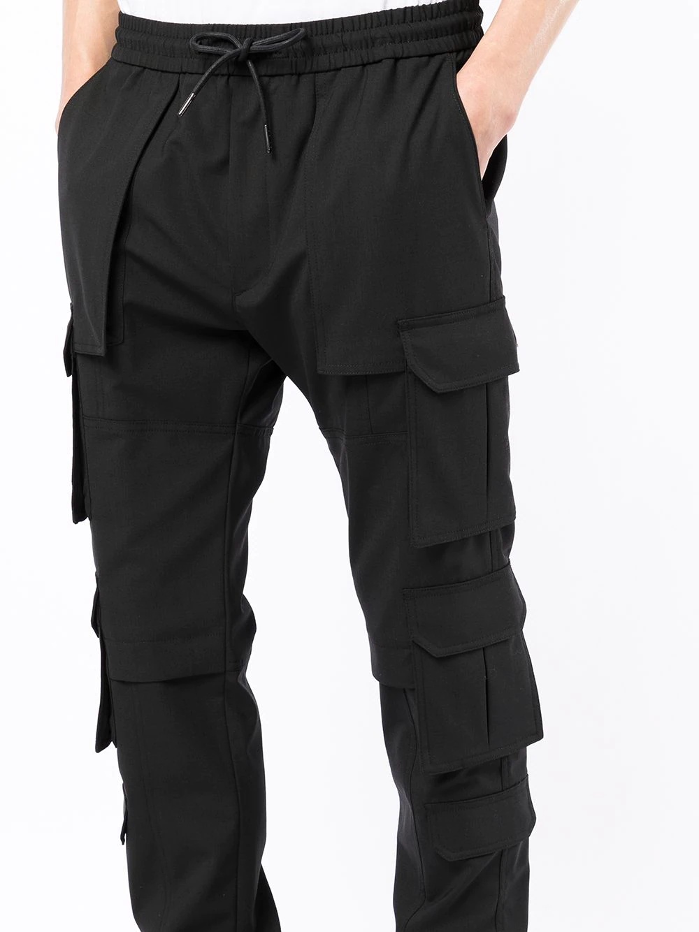 deconstructed track pants - 5