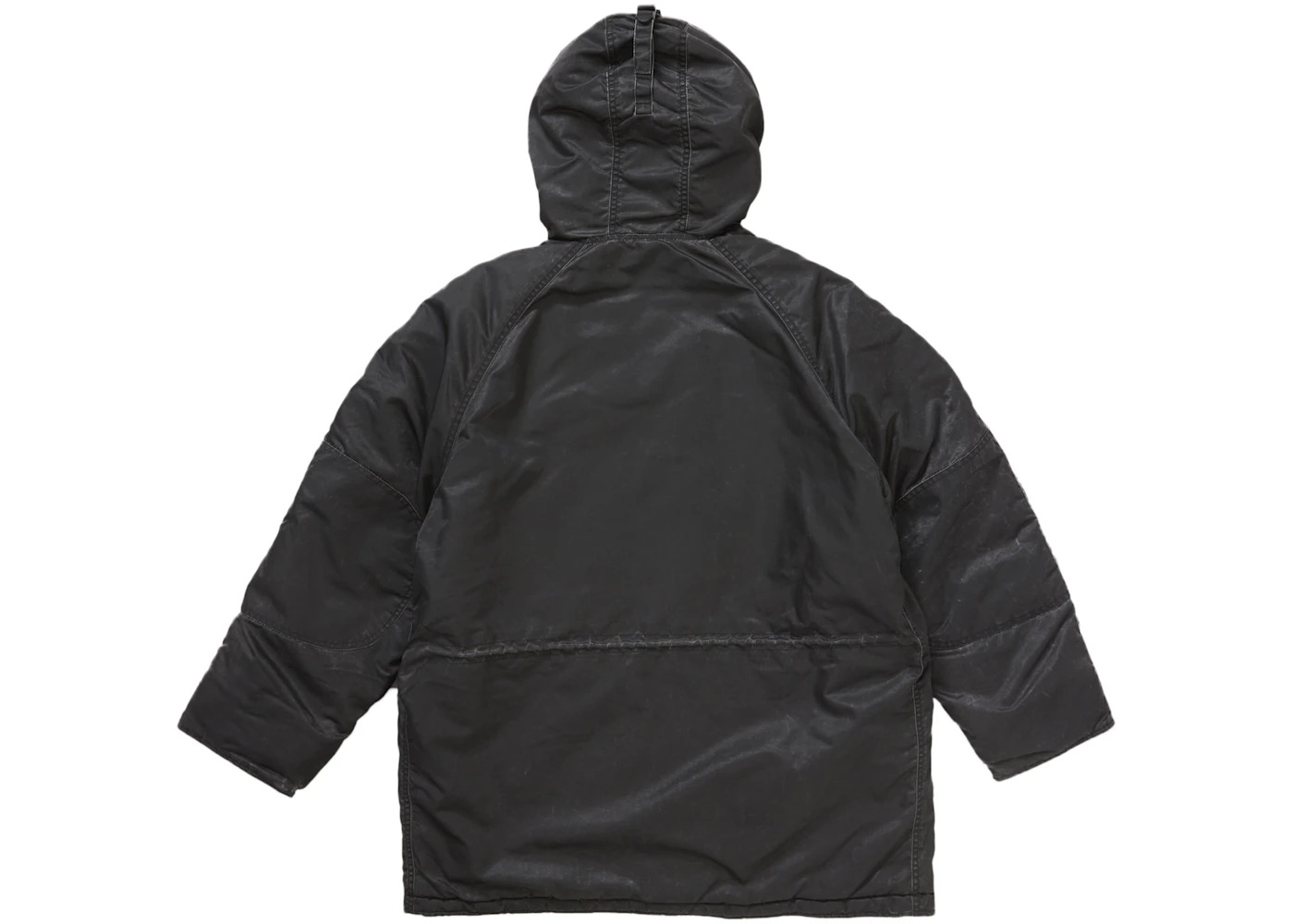 Supreme Washed Flight Satin N 3B Parka Black - 4