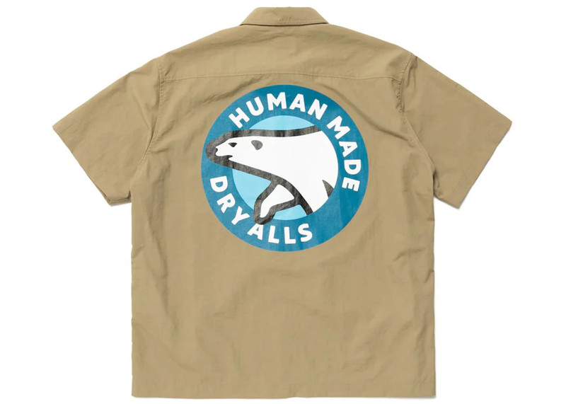 Human Made Human Made Camping S/S Shirt Beige outlook