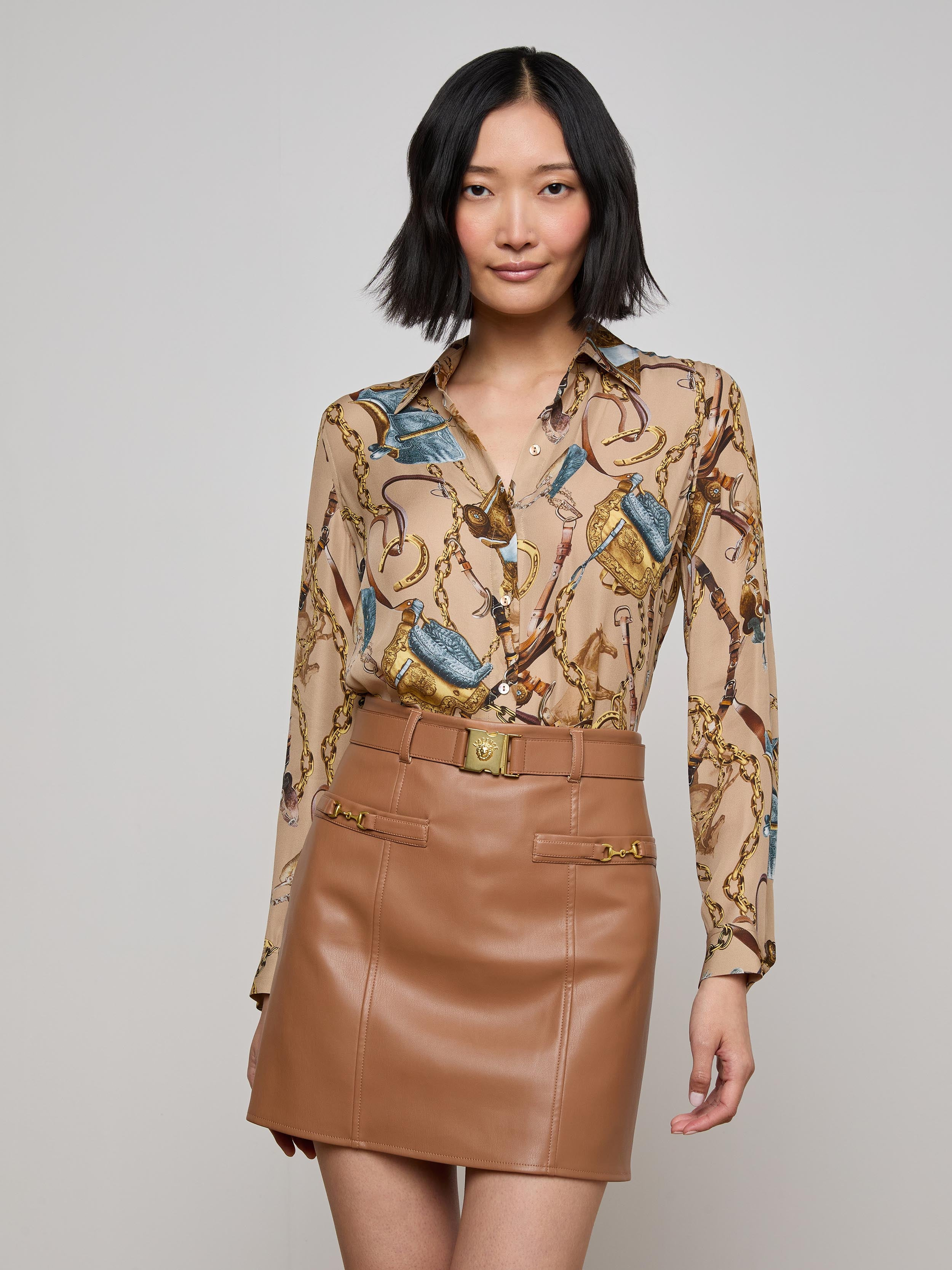 Nina Silk Blouse - 2
