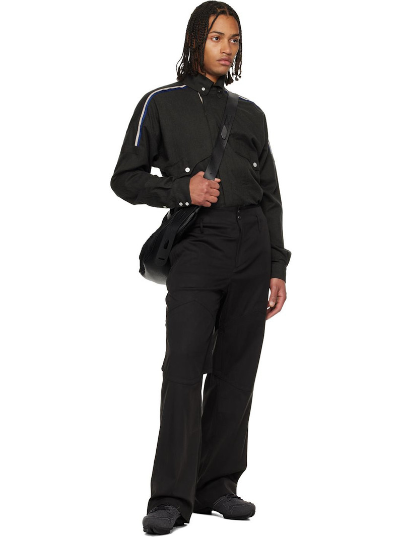 Kiko Kostadinov Black Orvos Trousers outlook