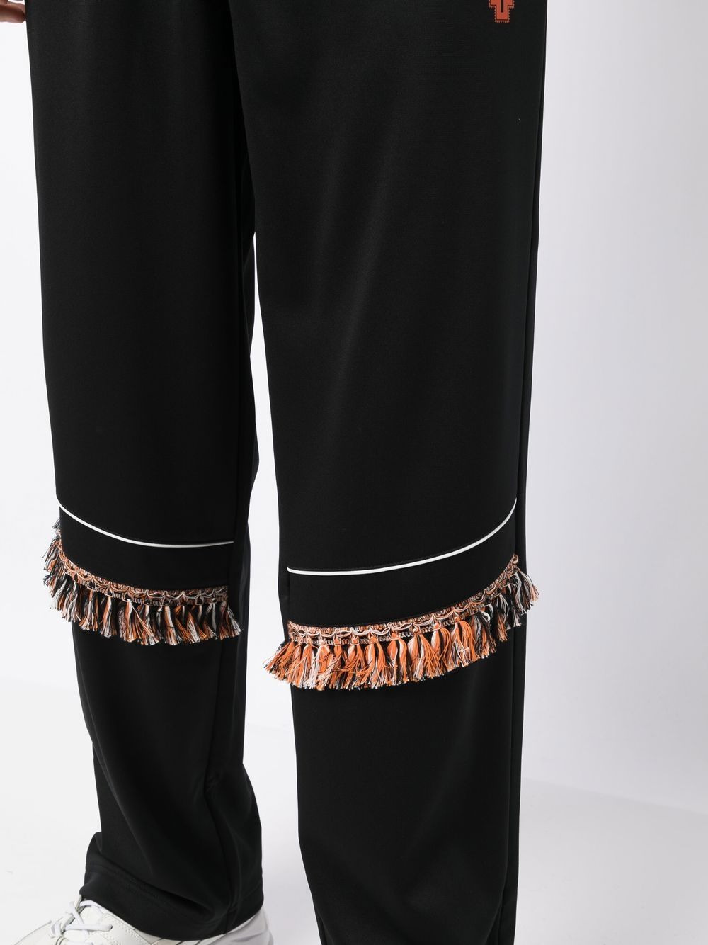 fringe-detailing track pants - 5
