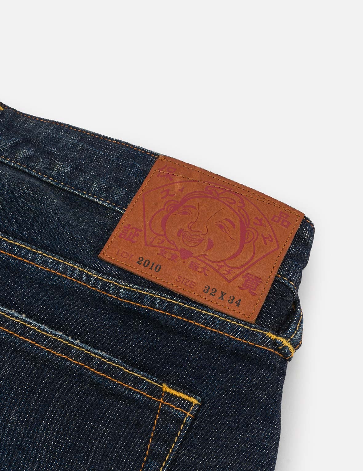 Multi-pocket Dark-toned Washed Slim Fit Jeans #2010 - 6