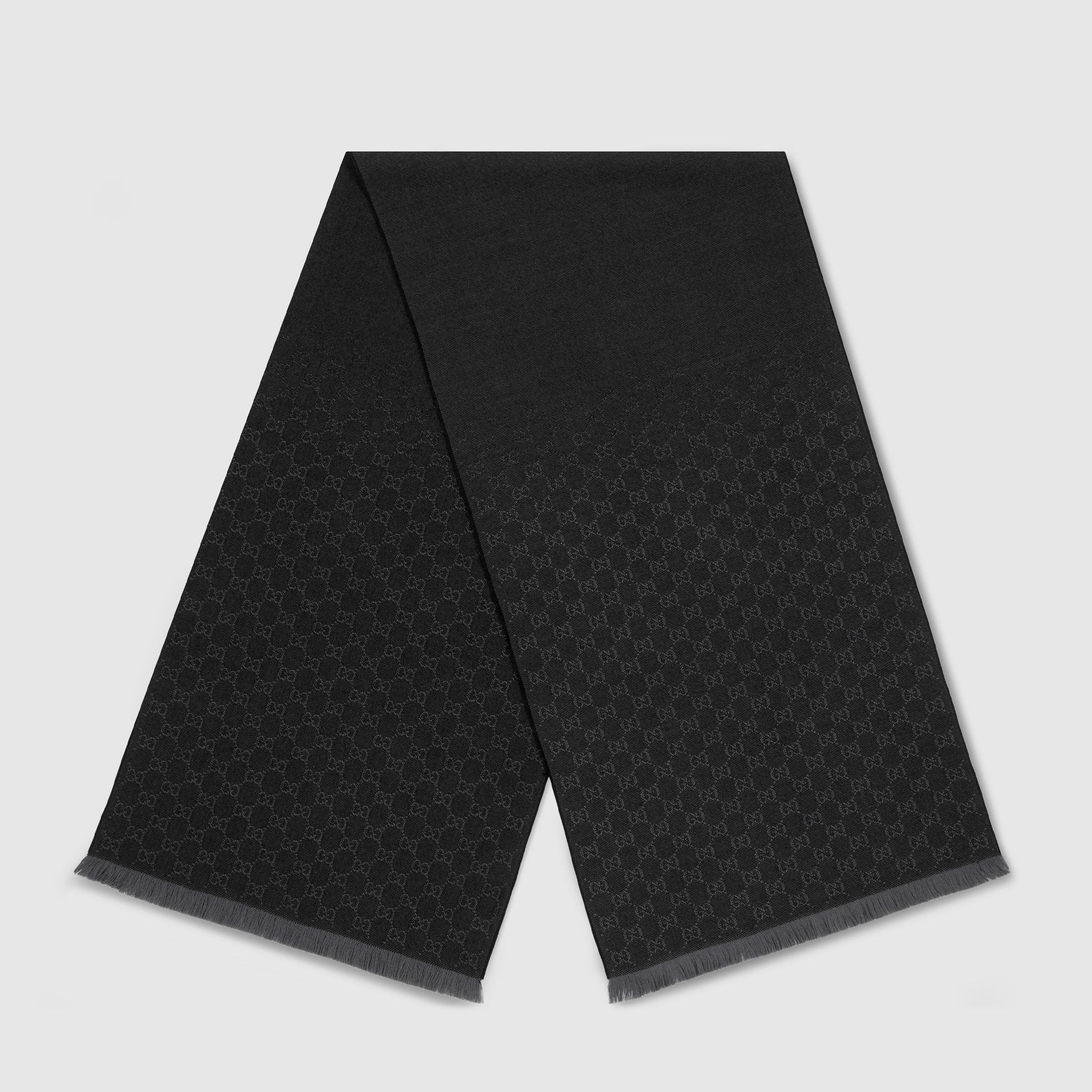 GG wool scarf - 2