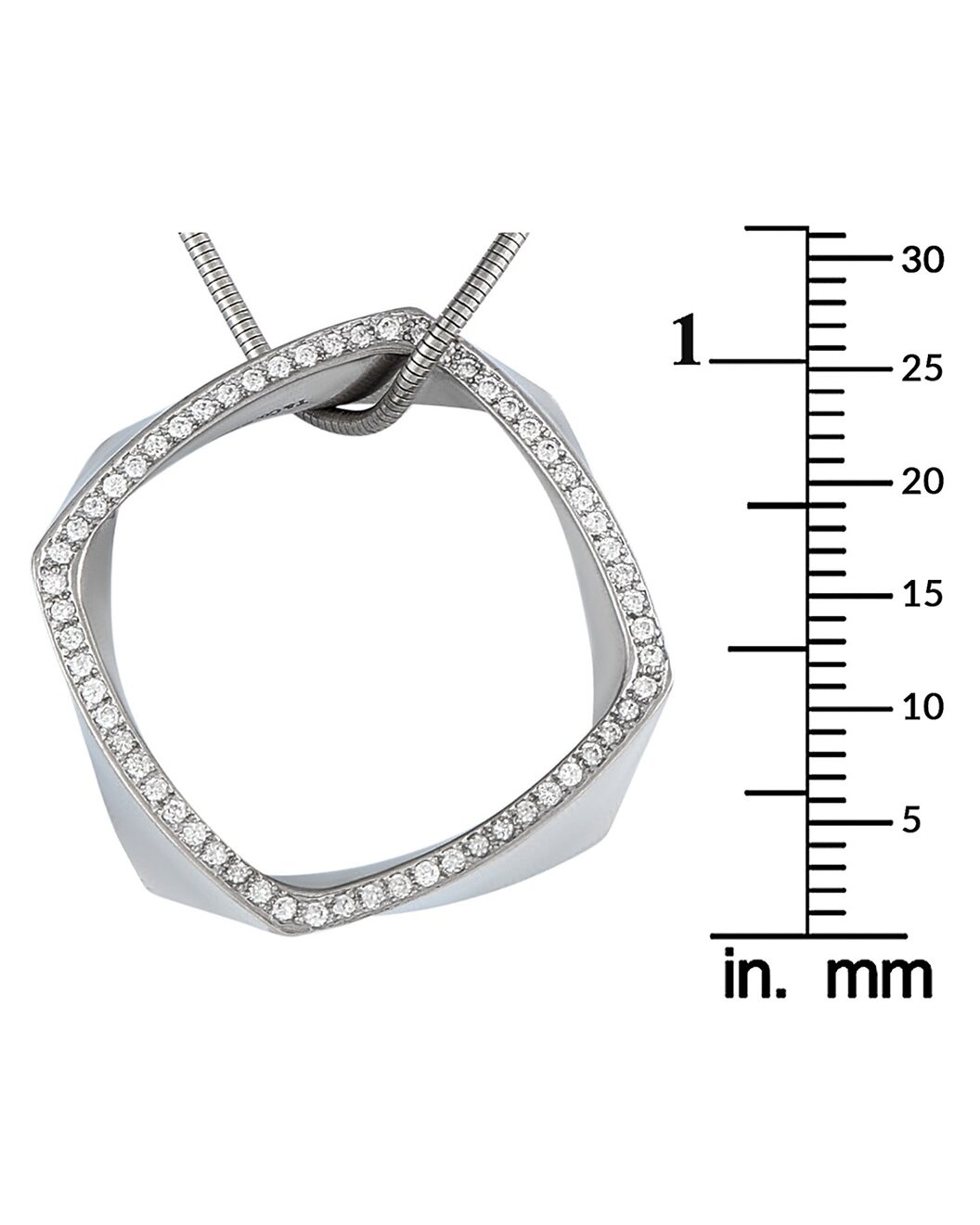 Tiffany & Co. Platinum 0.60 ct. tw. Diamond Necklace (Authentic Pre-Loved) - 4