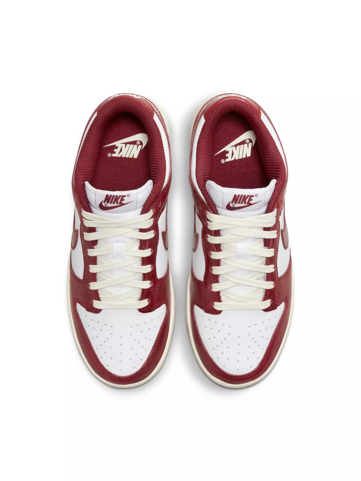 Dunk Low Premium "White/Team Red/Coconut Milk" Women's Shoe - 7
