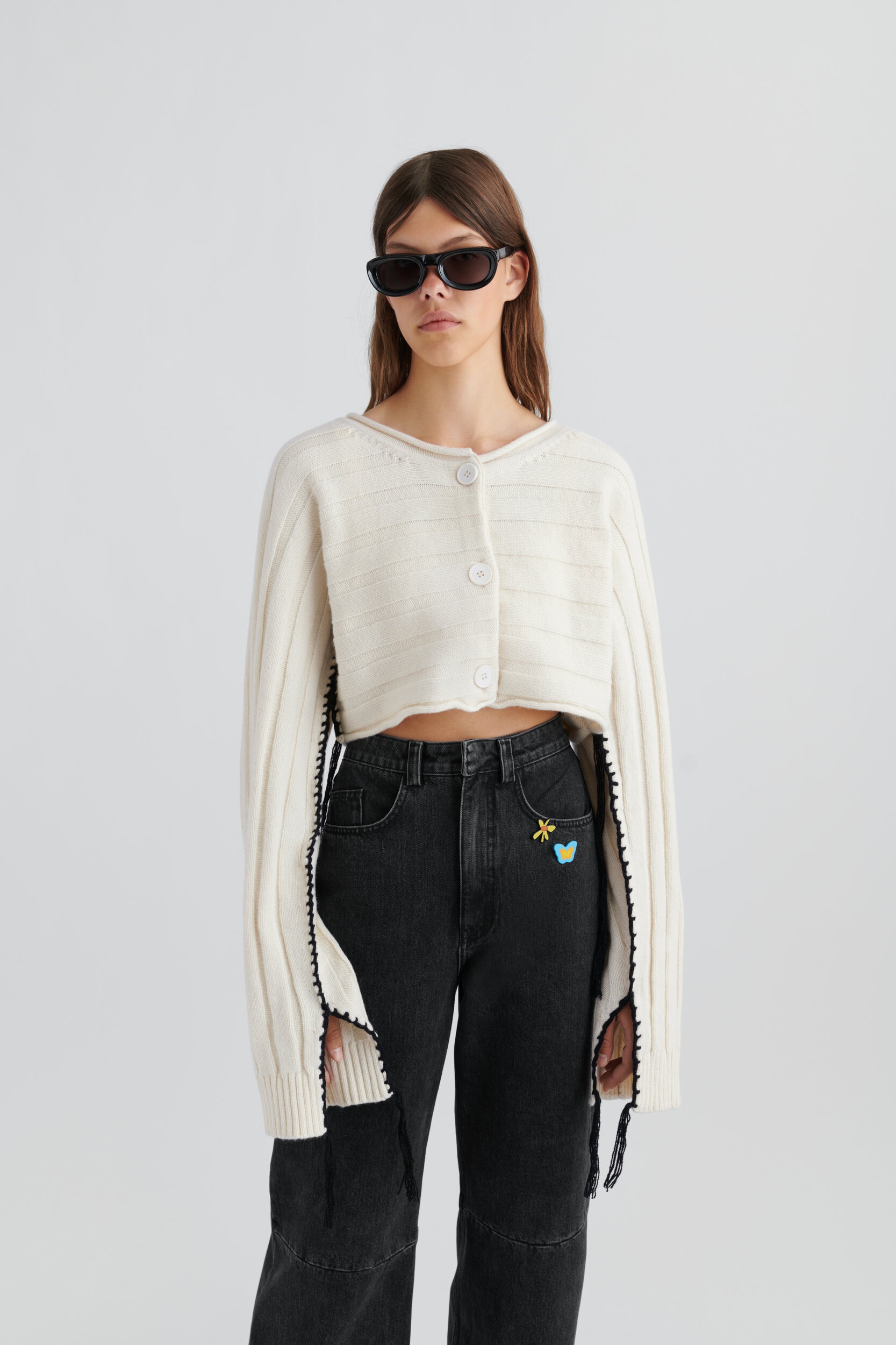 Liberty Cropped Cardigan - 2