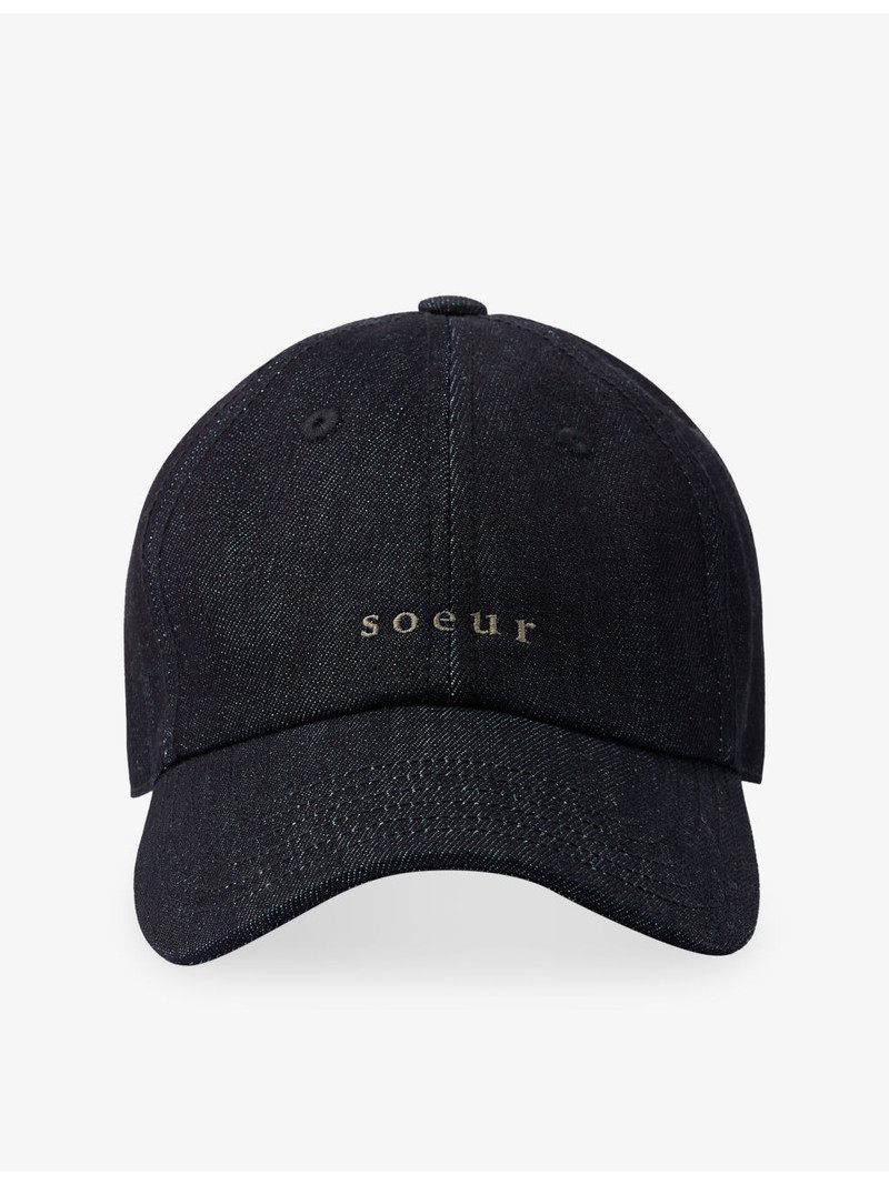 soeur Hector Brand-Embroidered Cotton Cap outlook