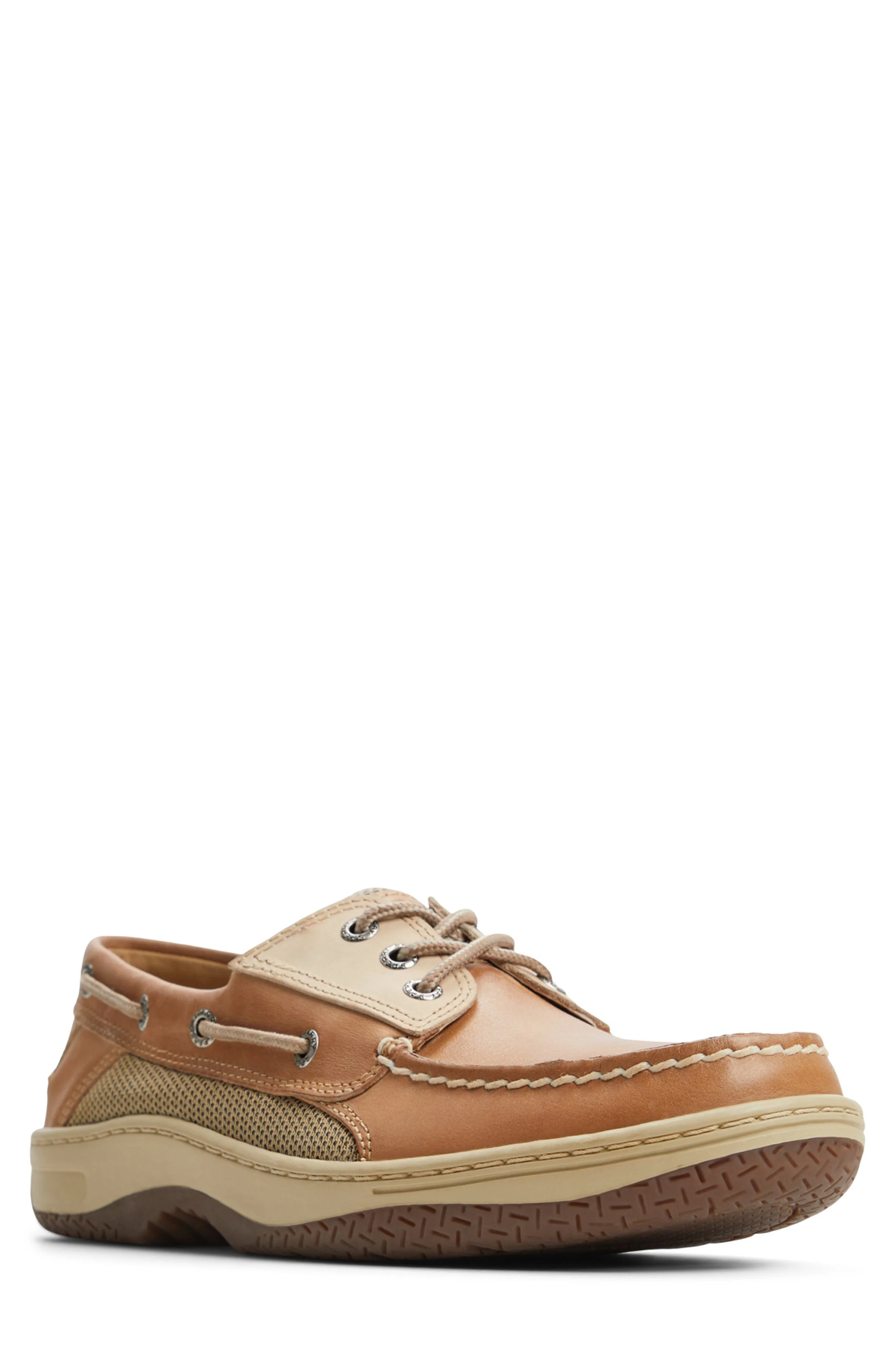 Sperry Billfish 3-Eye Boat Shoe in Light Brown at Nordstrom - 1
