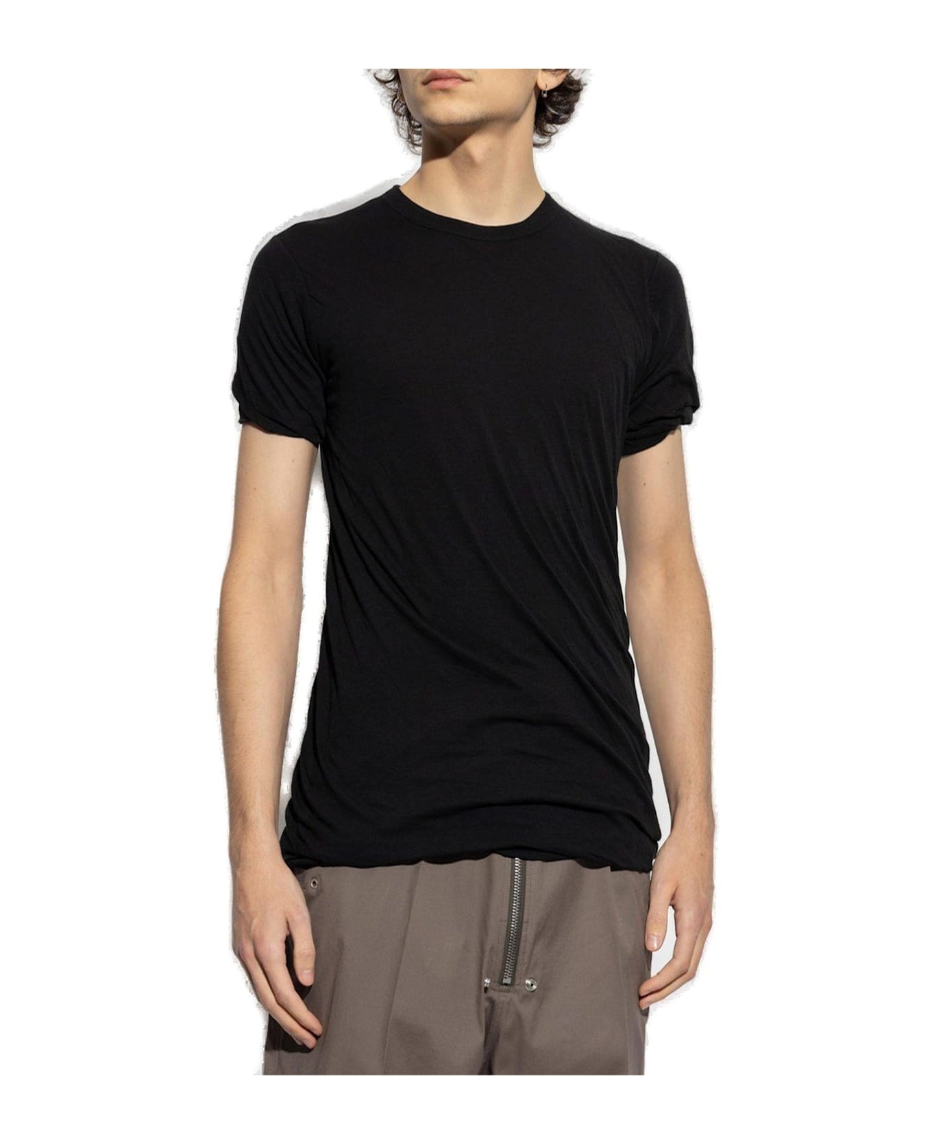 【送料&関税込】Rick Owens Hollywood Double Ss T-shirt Rick Owens Hollywood Double Ss T-shirt | italist | REVERSIBLE