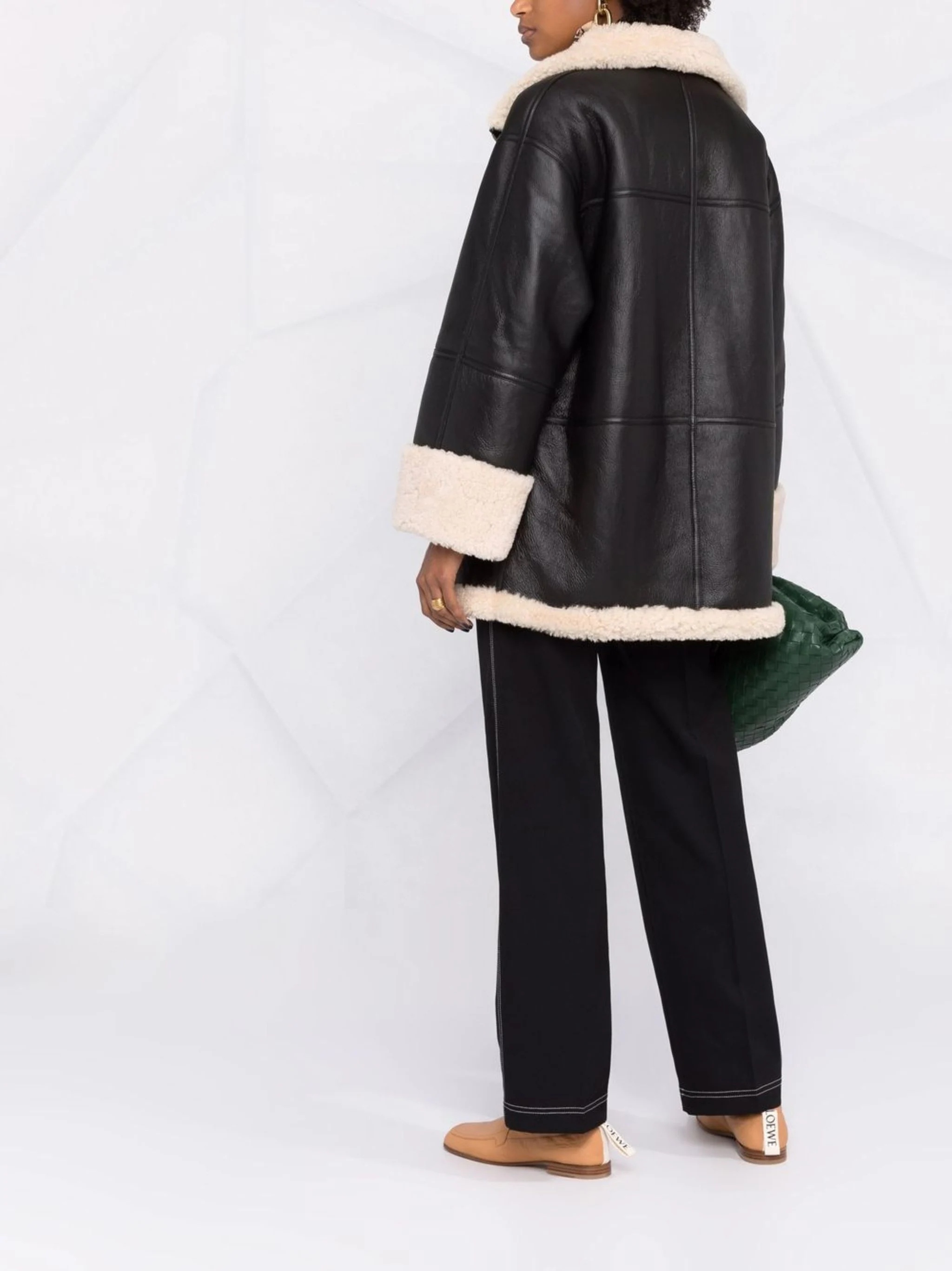 TOTEME Women Signature Shearing Jacket - 3