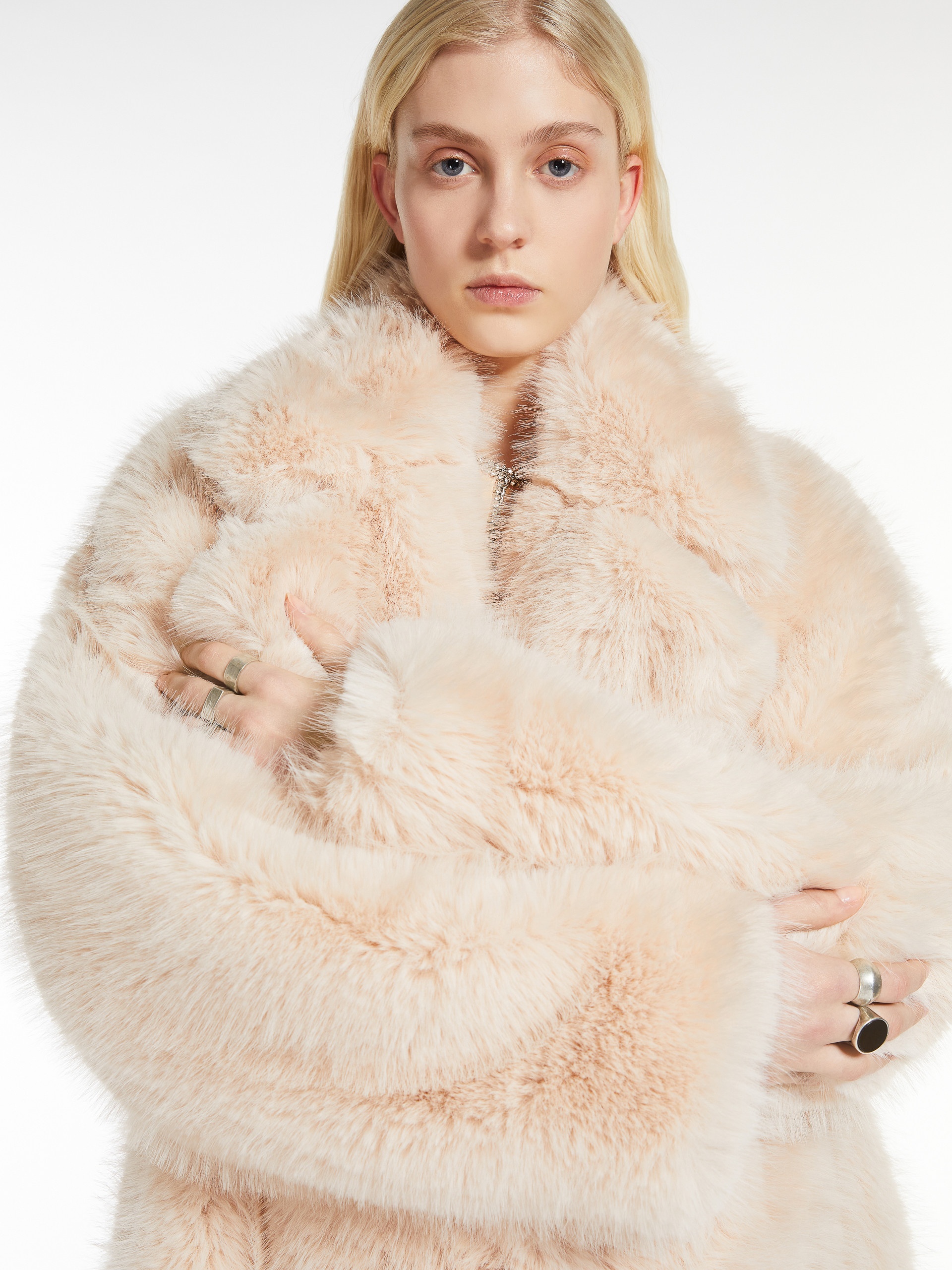 MANICO Faux fur coat - 5