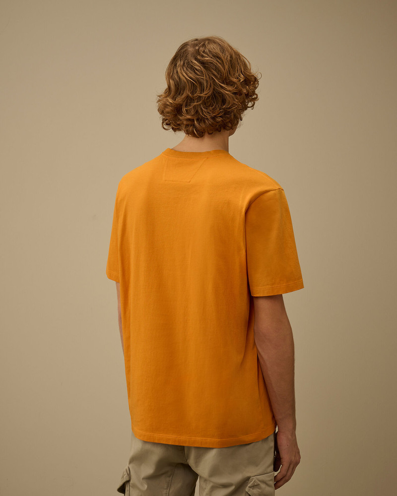 30/1 Jersey Short Sleeve Logo Patch T-Shirt 4
