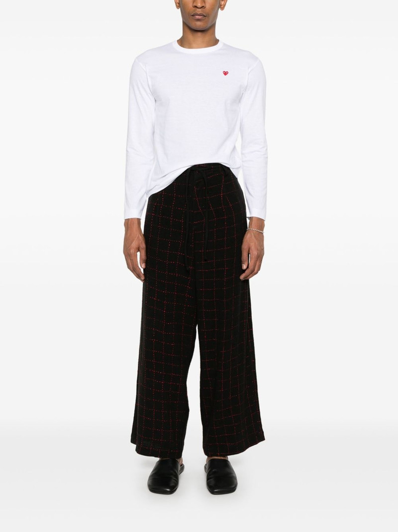 Comme des Garçons PLAY logo-appliqué cotton T-shirt outlook