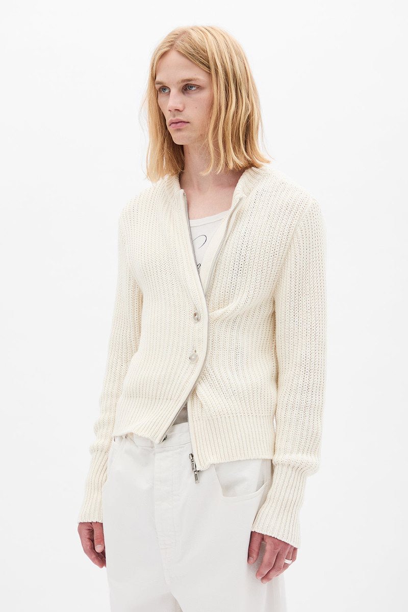 Ismael Zipped Knit Bomber 6