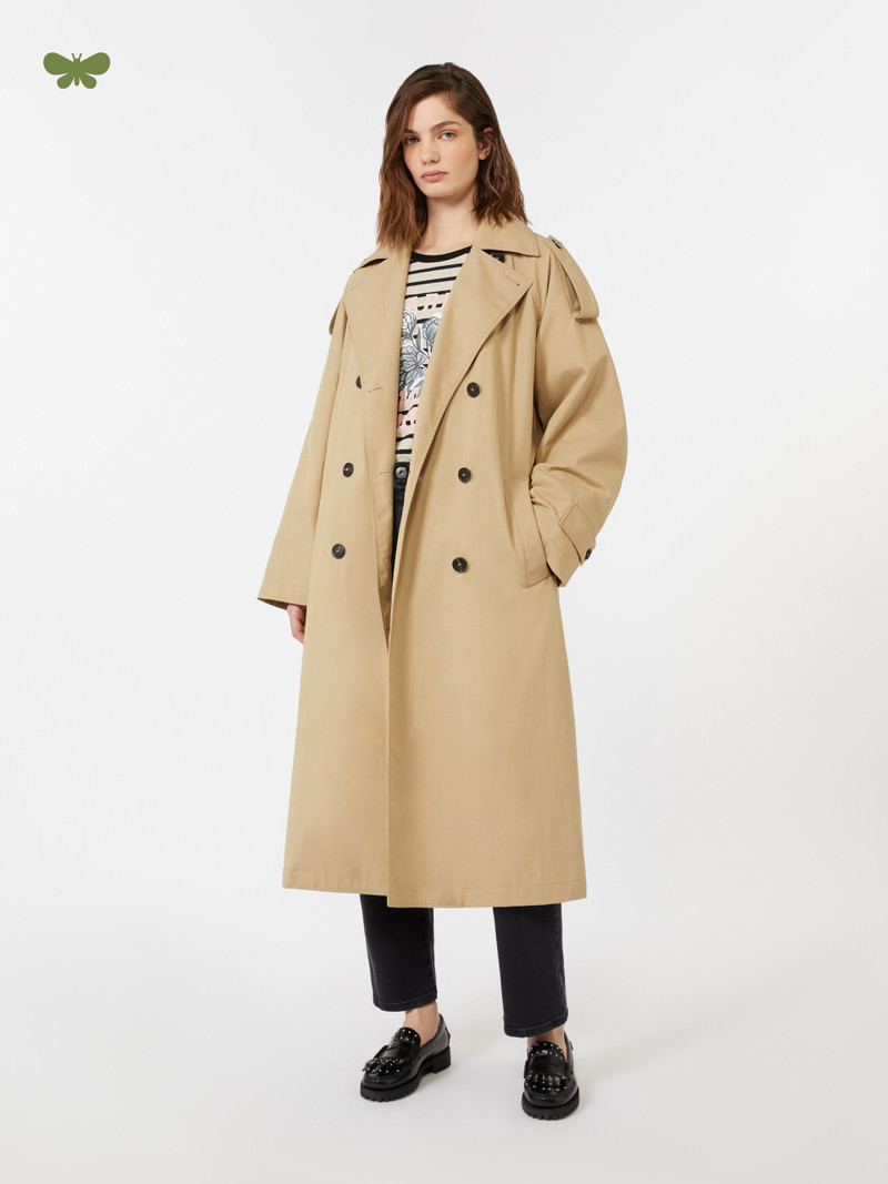 WEEKEND Max Mara GHIA Water-repellent gabardine trench coat outlook