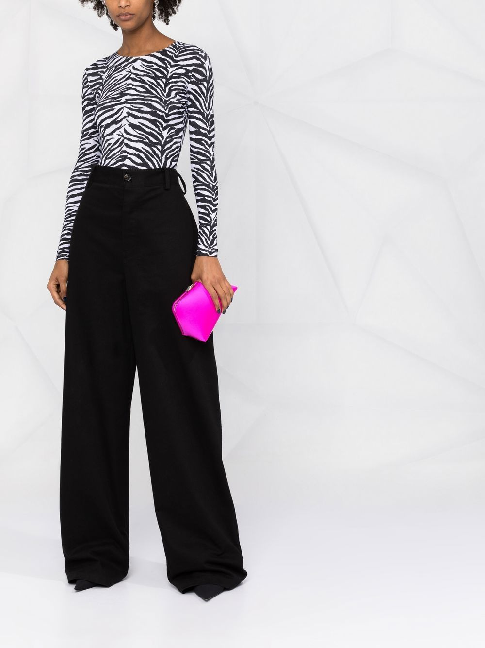 8.30PM satin clutch bag - 2