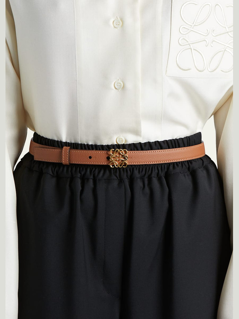 Loewe Anagram Leather Belt outlook