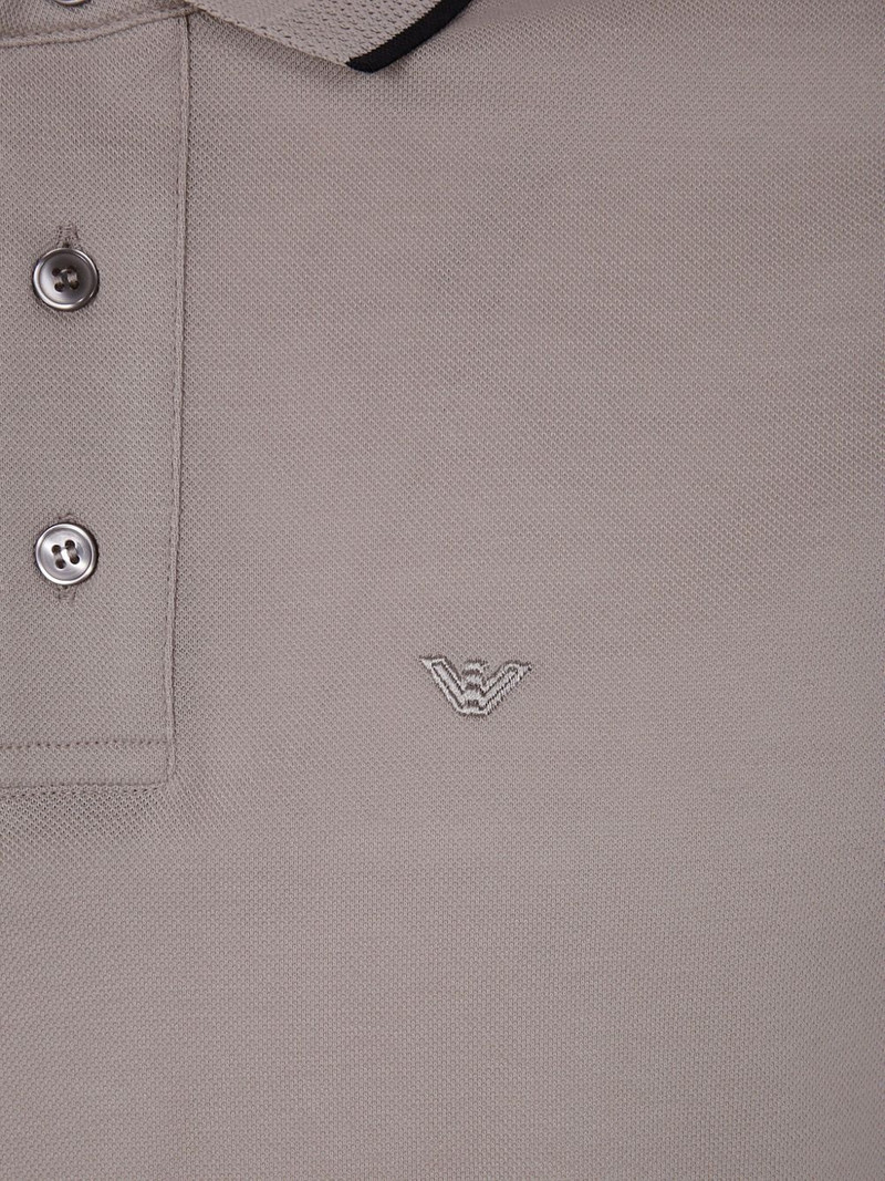 embroidered-logo cotton polo shirt 3