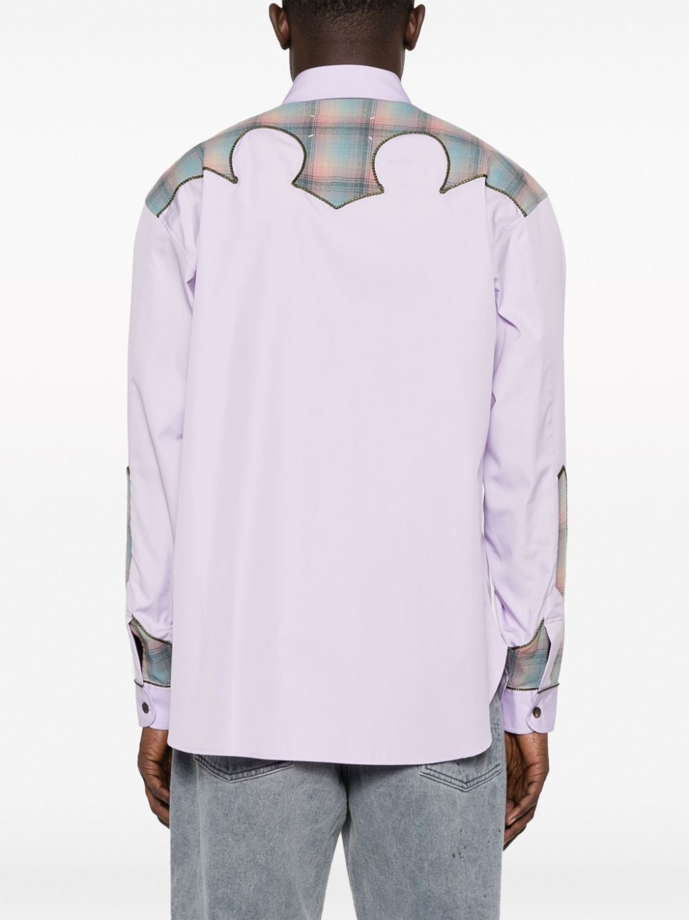 Western-style long-sleeve shirt - 4