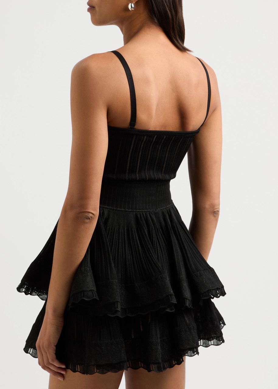 Crinoline ribbed-knit top - 3