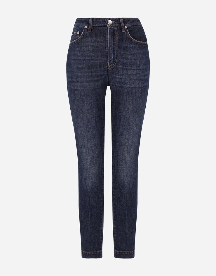 Deep blue denim Audrey jeans - 1