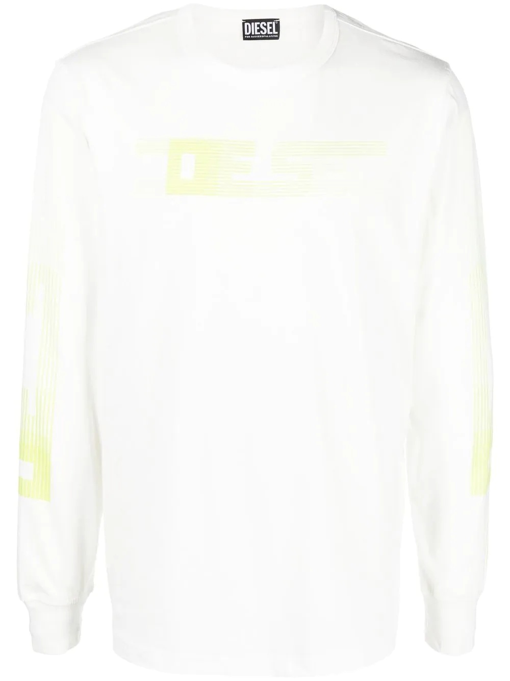 long-sleeve graphic-print T-shirt - 1