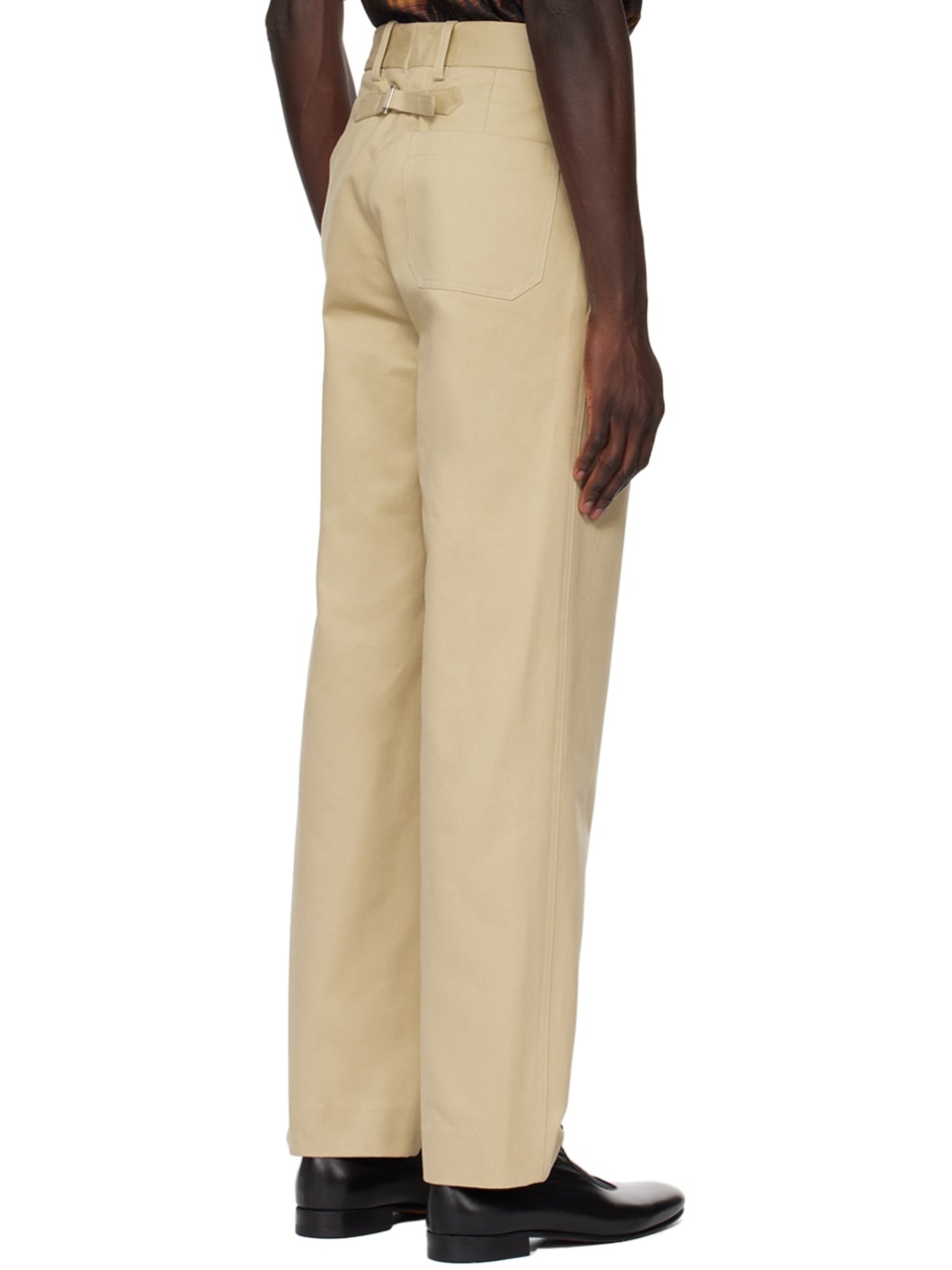 Khaki Standard Trousers - 3