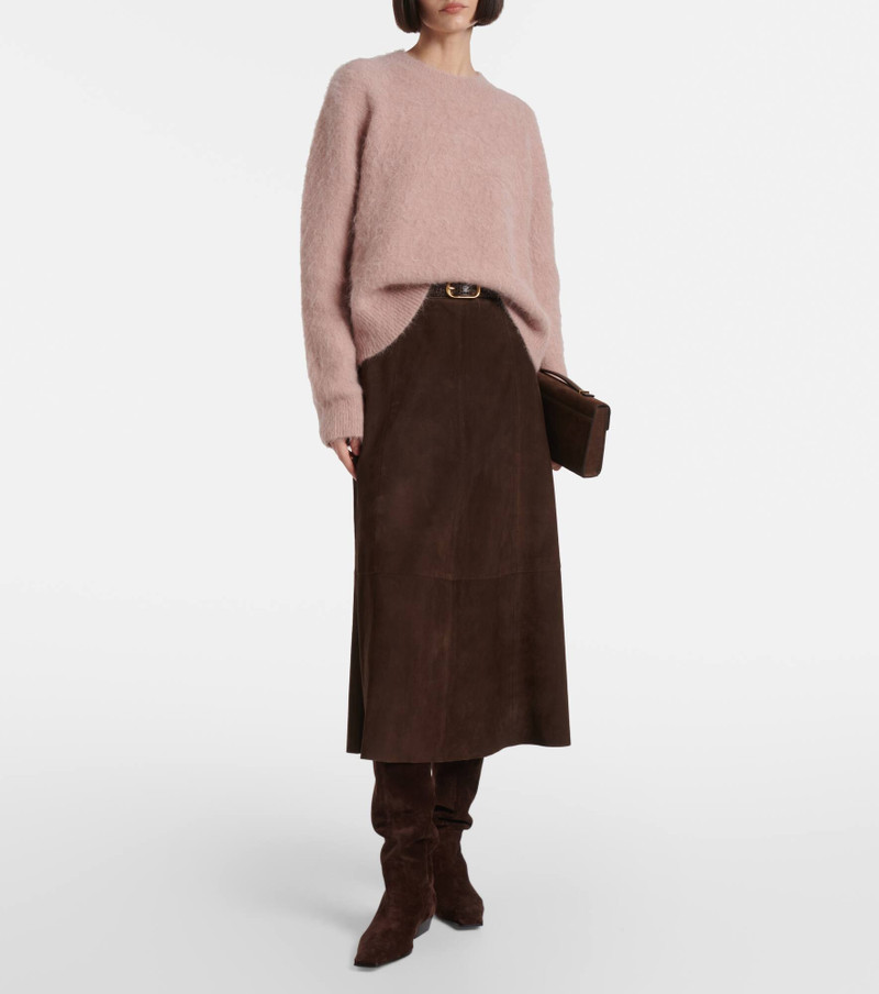 Vince Suede midi skirt outlook