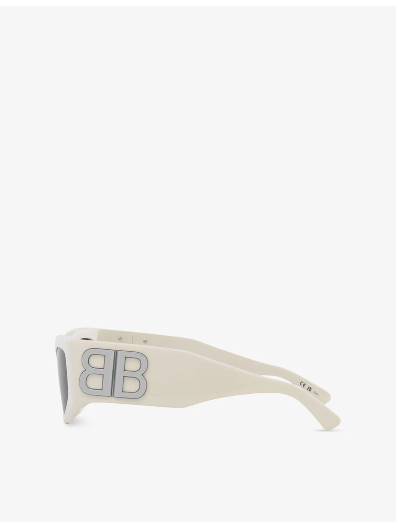B0321S Rectangle-Frame Acetate Sunglasses 3