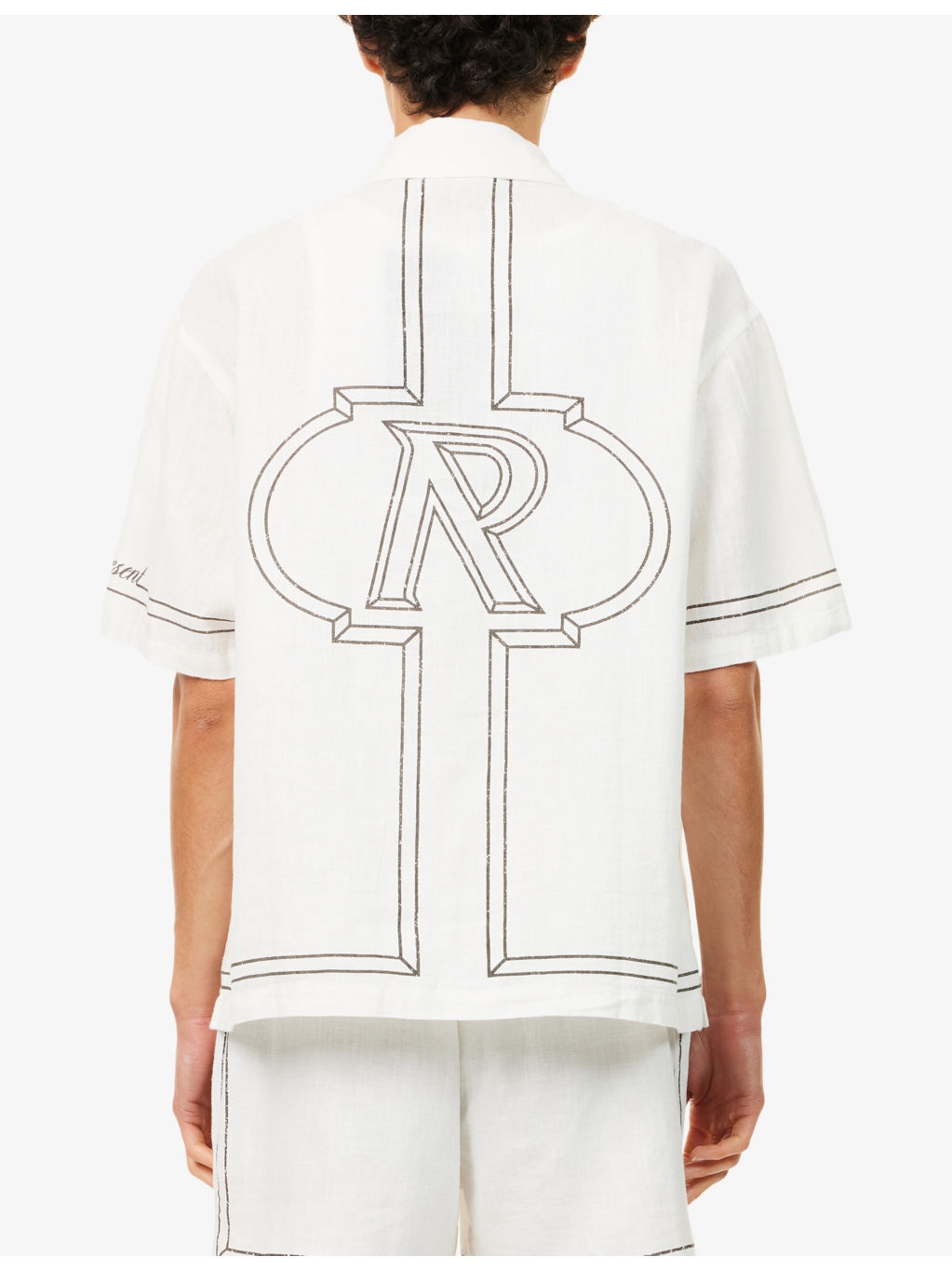 Oversized Boxy-Fit Woven Shirt - 4
