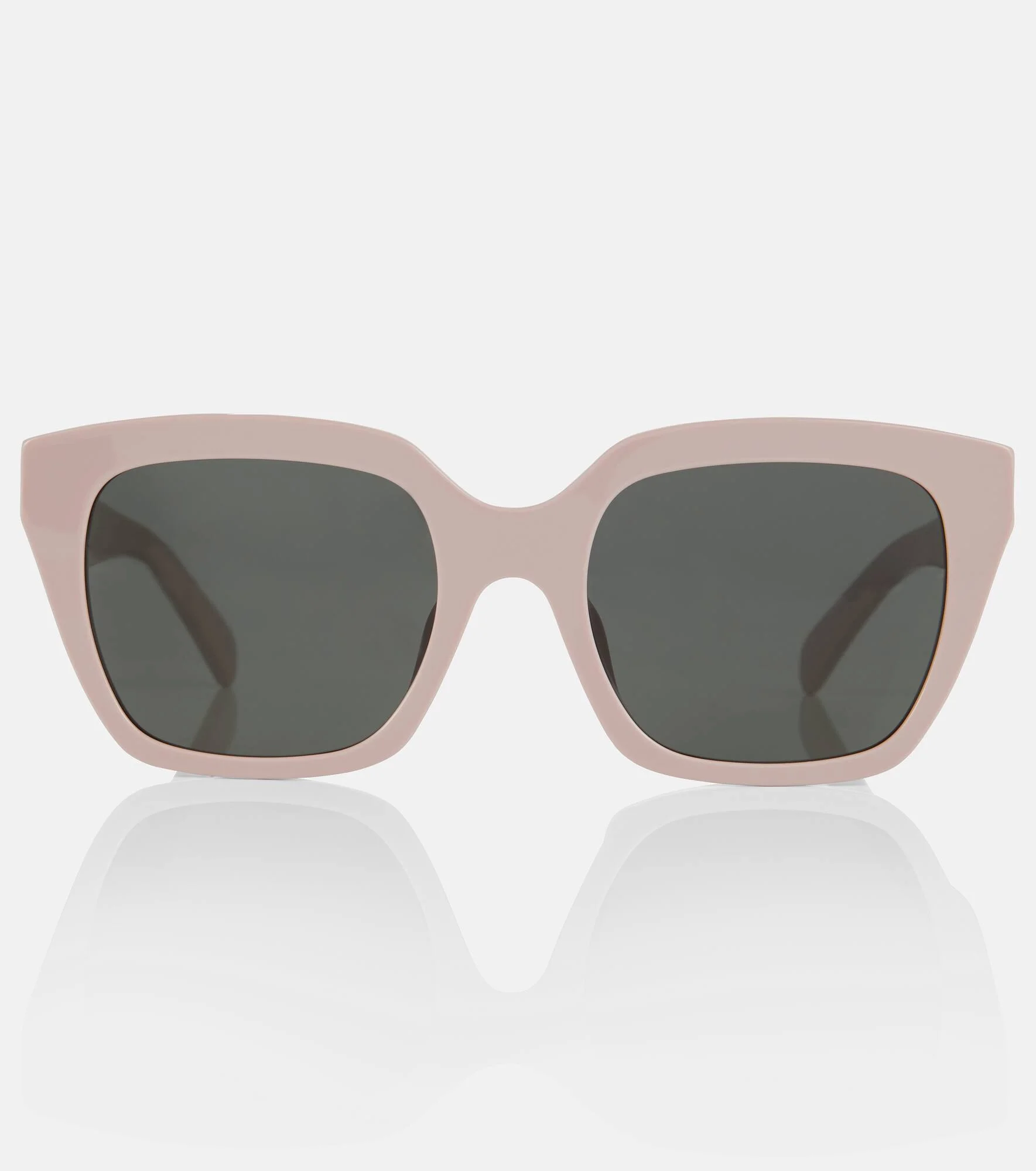 Square acetate sunglasses - 1