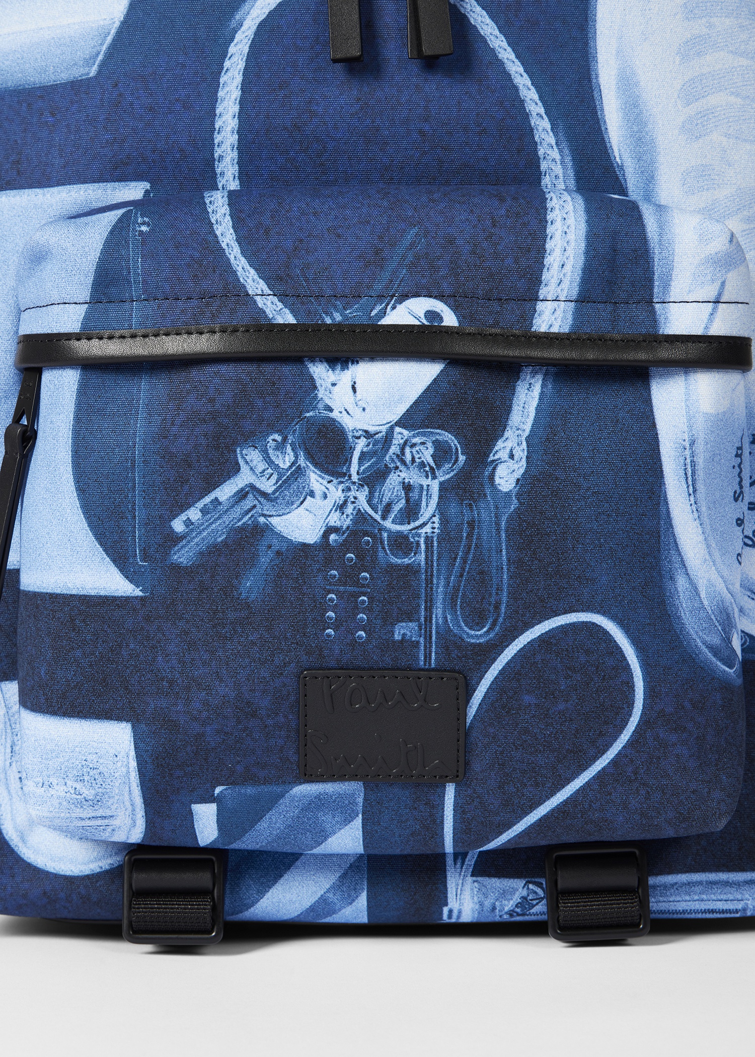 Indigo Blue 'X-Ray Print' Backpack - 4