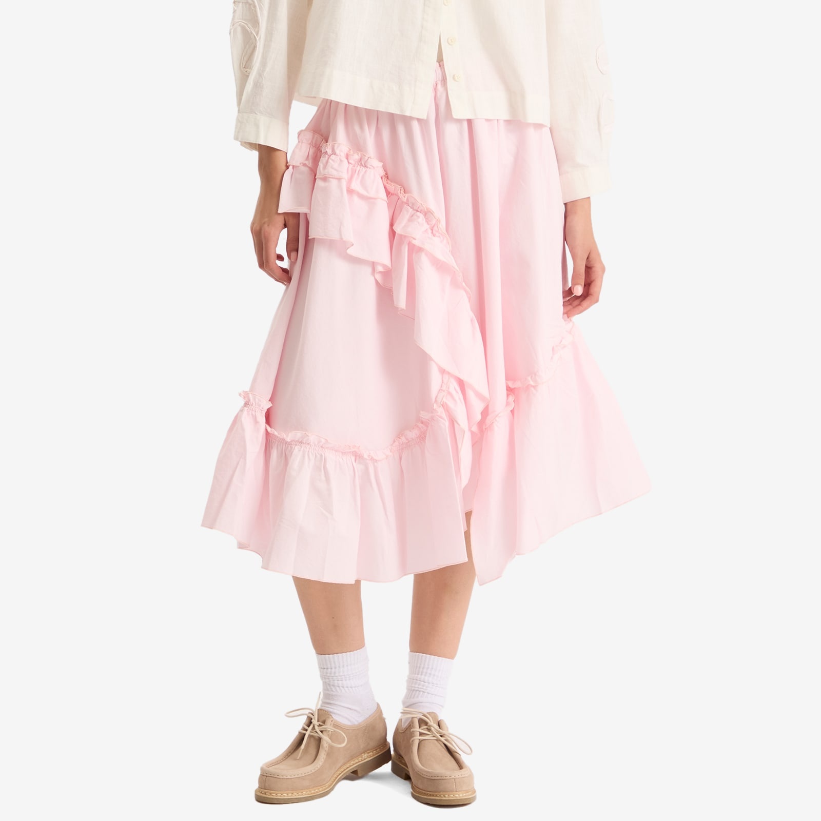 YMC Draped Midi Skirt - 2