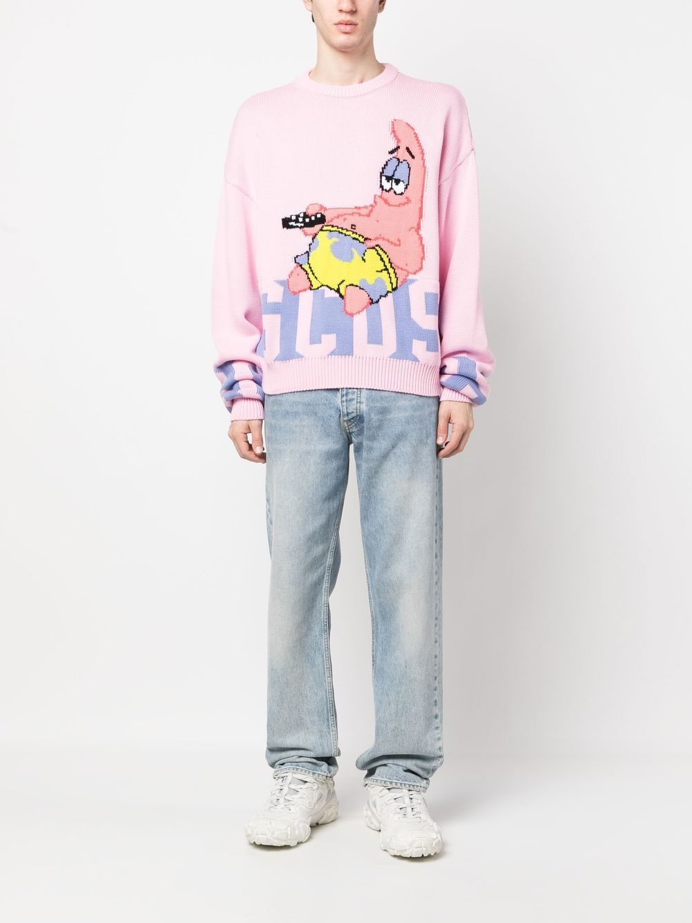 illustration-print jumper - 2