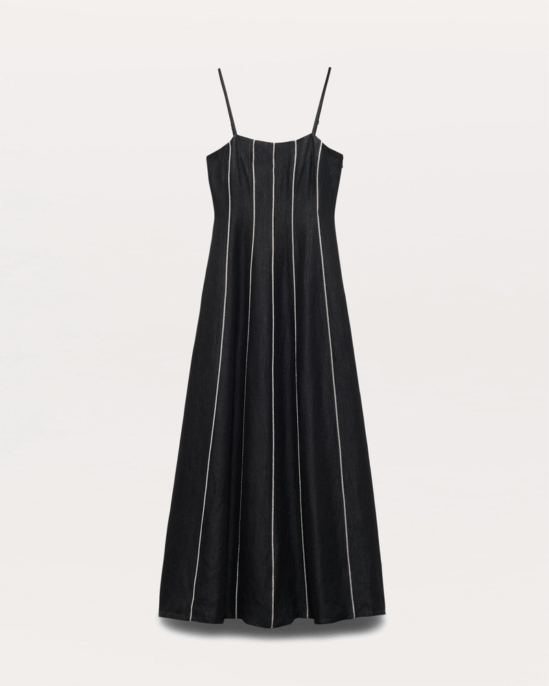 Kennedy Bead-Striped Maxi Dress - 1