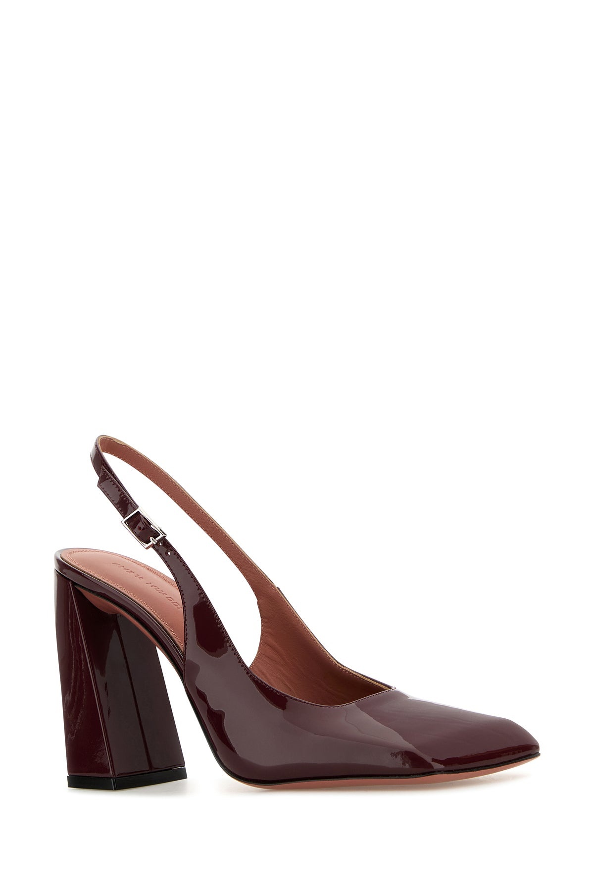 Grape leather Charlotte pumps - 2
