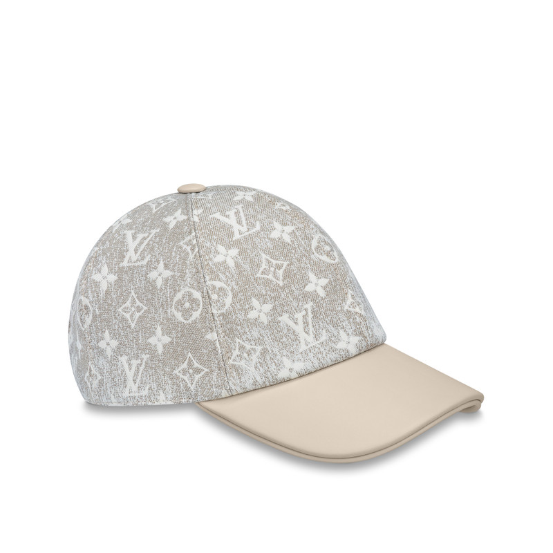 Monogram Jacquard Denim Cap 1