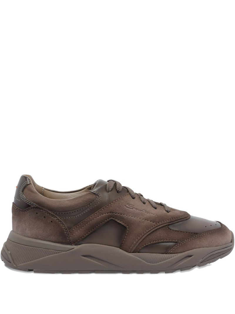 Innova leather suede sneakers 1