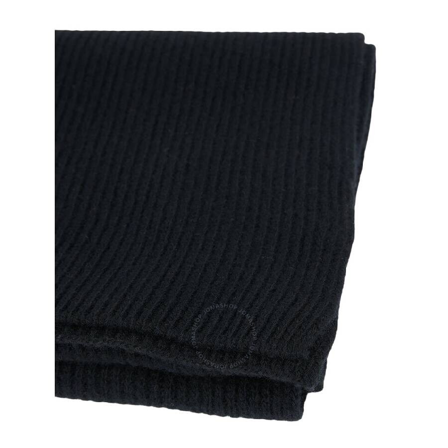 Moncler Logo-Patch Cashmere Scarf - 3