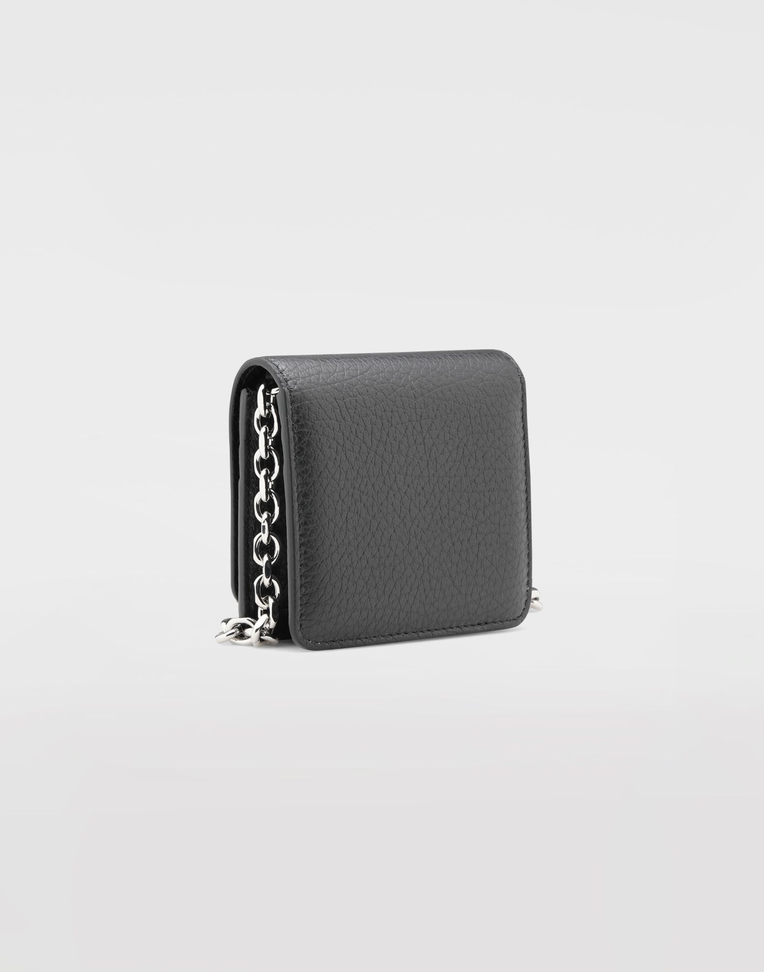 Small leather chain wallet - 2