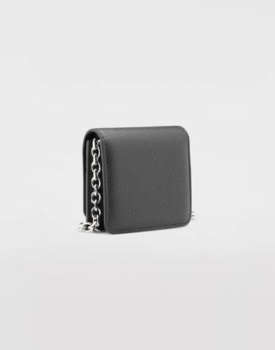 Maison Margiela Small leather chain wallet outlook