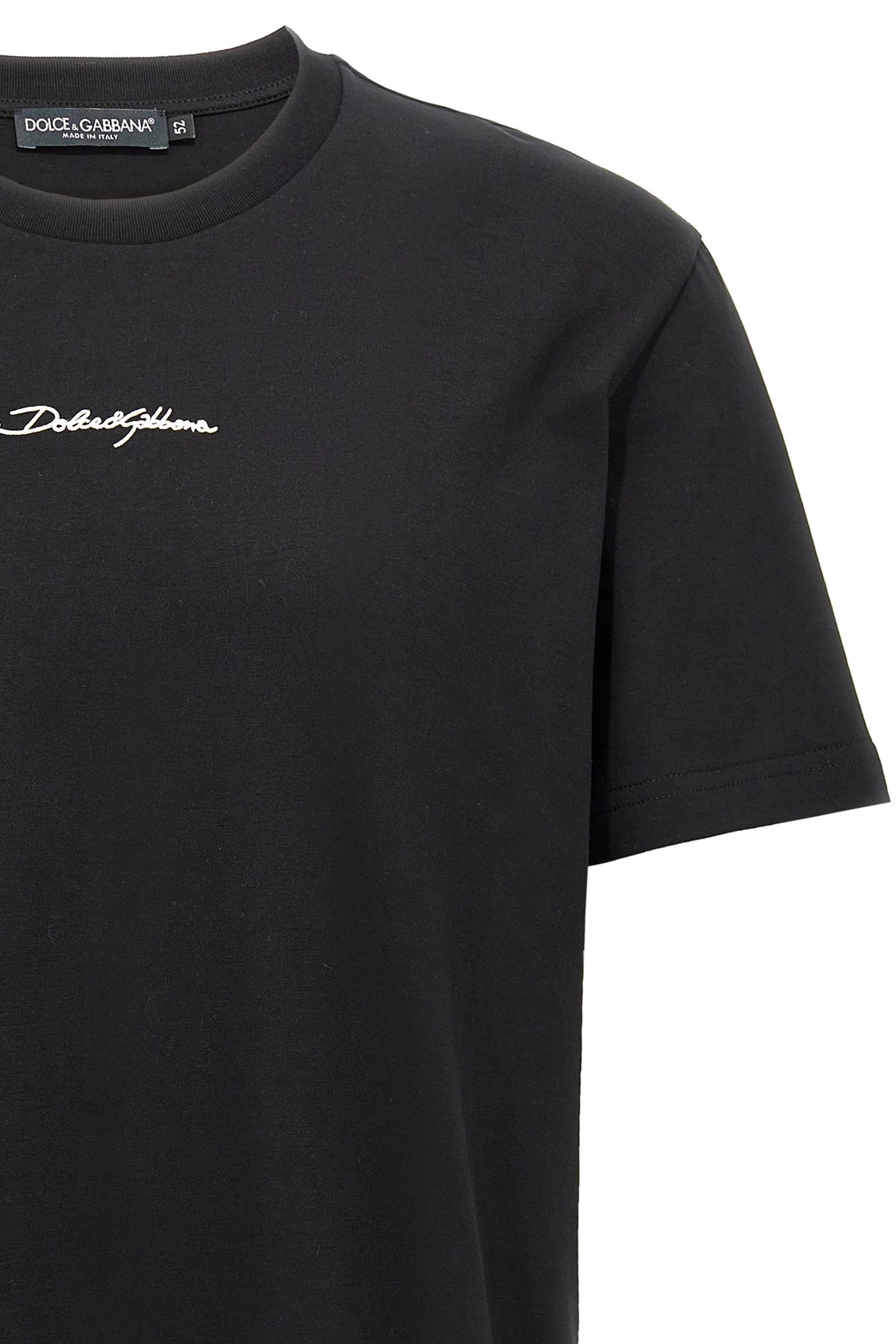 Logo embroidery t-shirt - 3