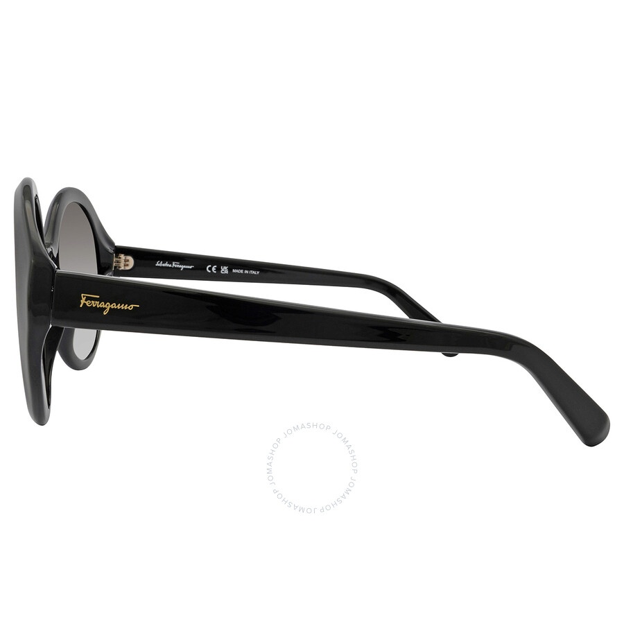 Salvatore Ferragamo Grey Gradient Round Men's Sunglasses SF1067S 001 57 - 4