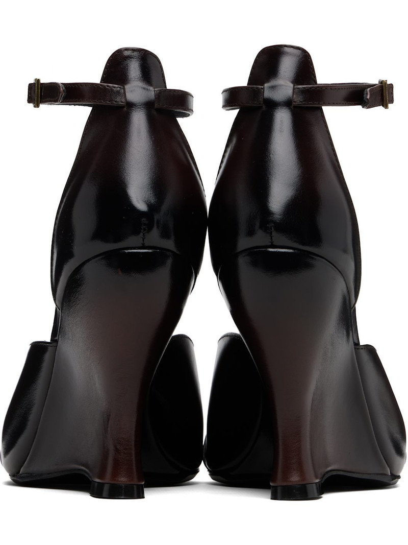 Brown Sabaton Mule Heels 2