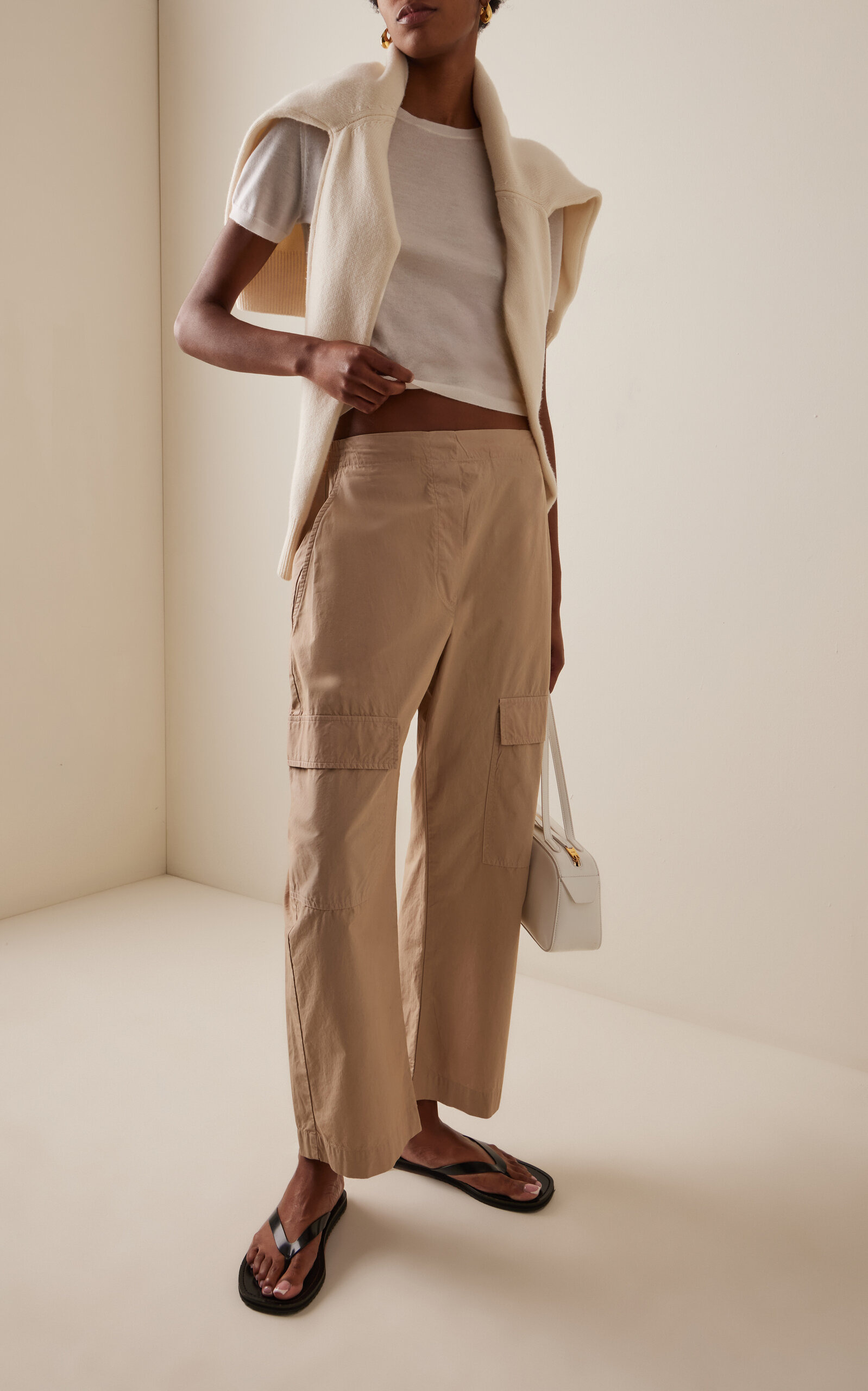 Delila Cashmere T-Shirt ivory - 2