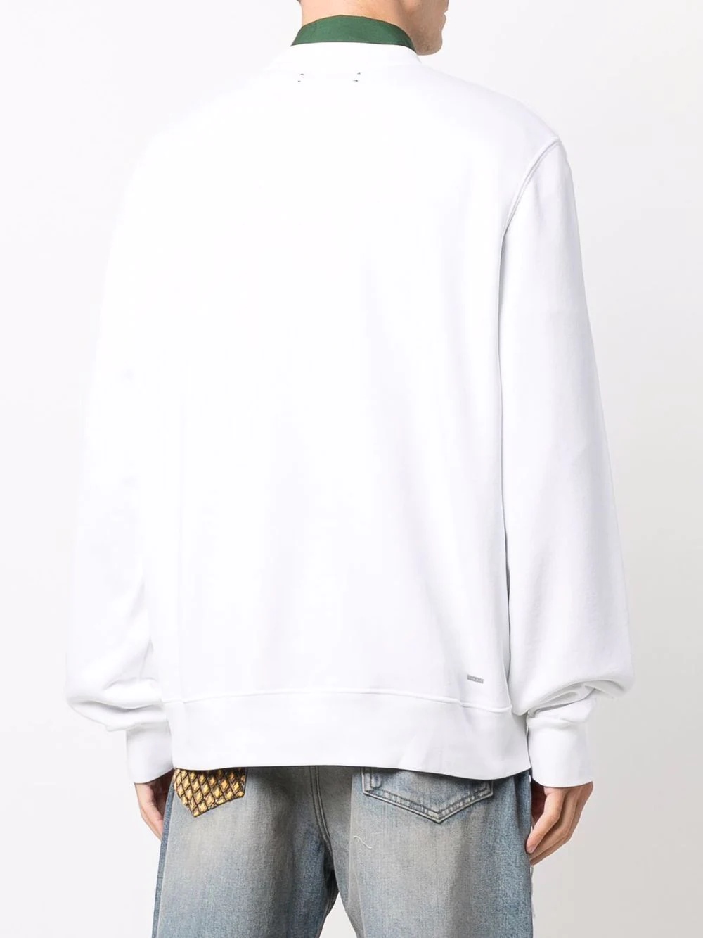 logo-patch long-sleeve sweatshirt - 4