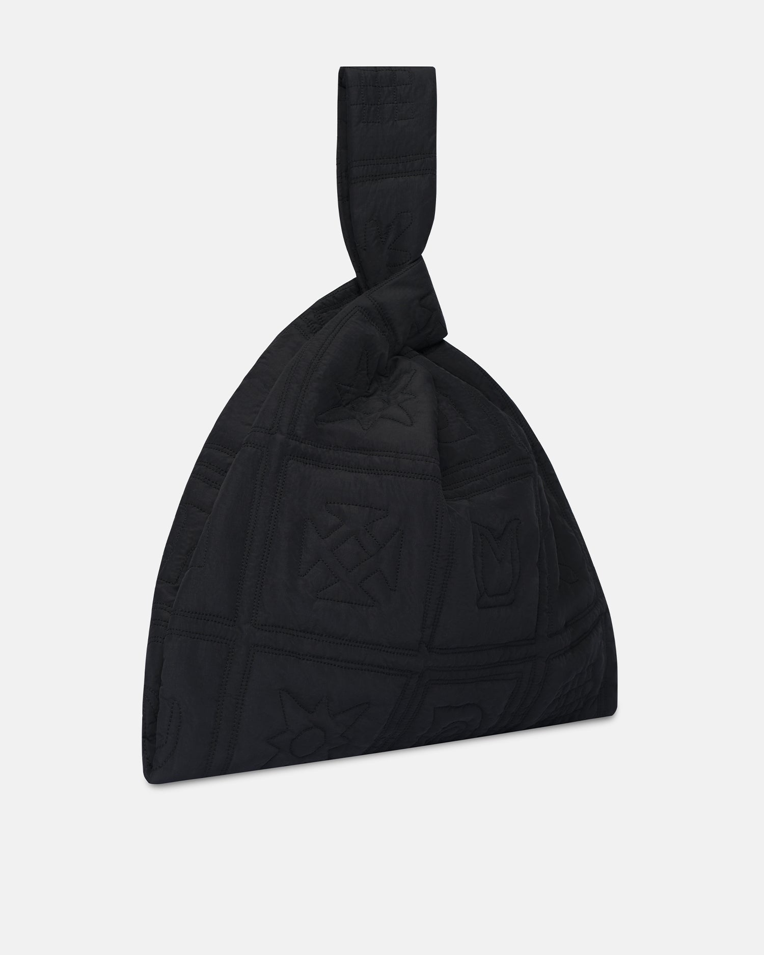 Quilted Tech-Poplin Clutch Bag - 3