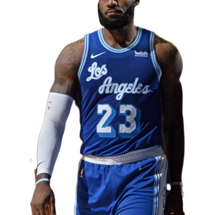 Nike NBA Retro Basketball Jersey/Vest SW Fan Edition 2020-21 Season Los Angeles Lakers LeBron James  - 4