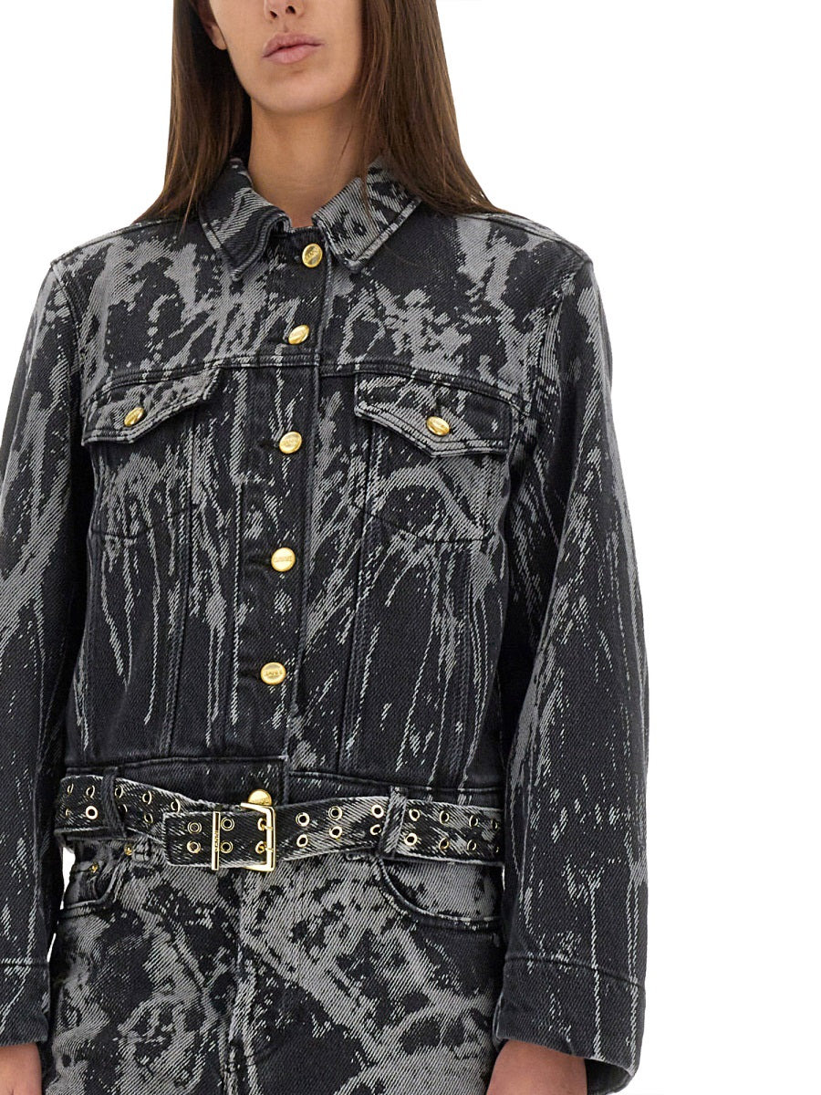 Ganni Women Heavy Denim Jacket - 4